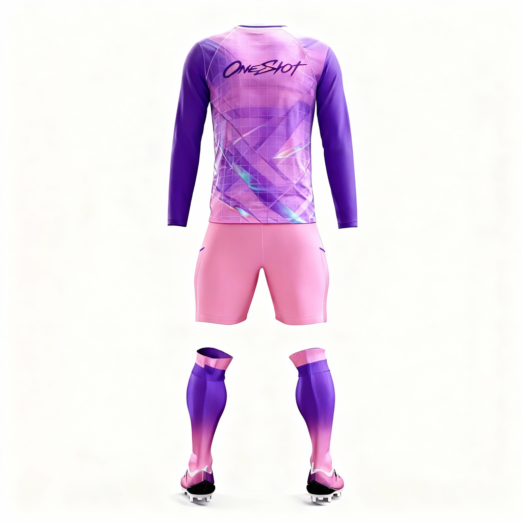 Youth Long Sleeve Jersey：Vaporwave Aesthetics