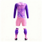 Youth Long Sleeve Jersey：Vaporwave Aesthetics