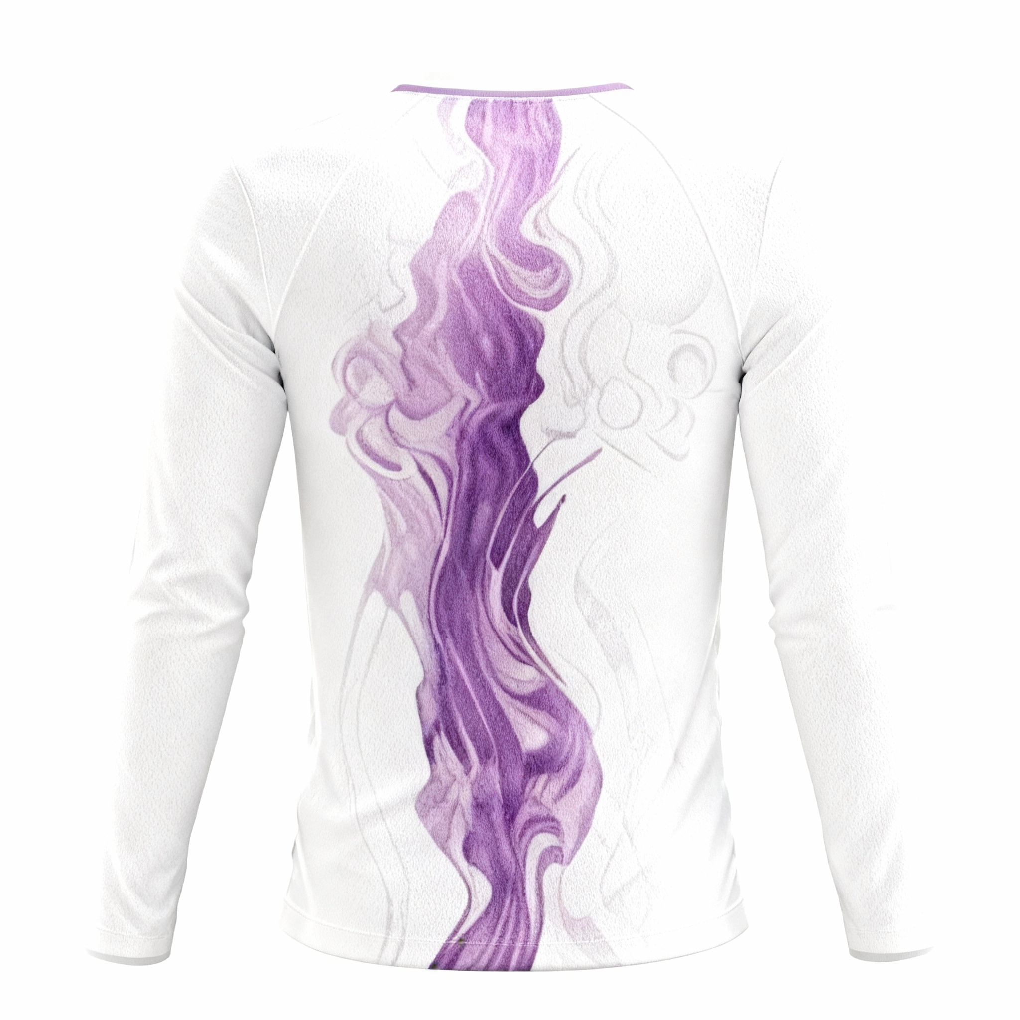Youth Long Sleeve Jersey：Violet Swirl