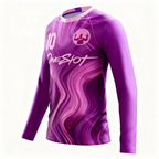 Youth Long Sleeve Jersey：Purple Rhyme & Flowing Shadow