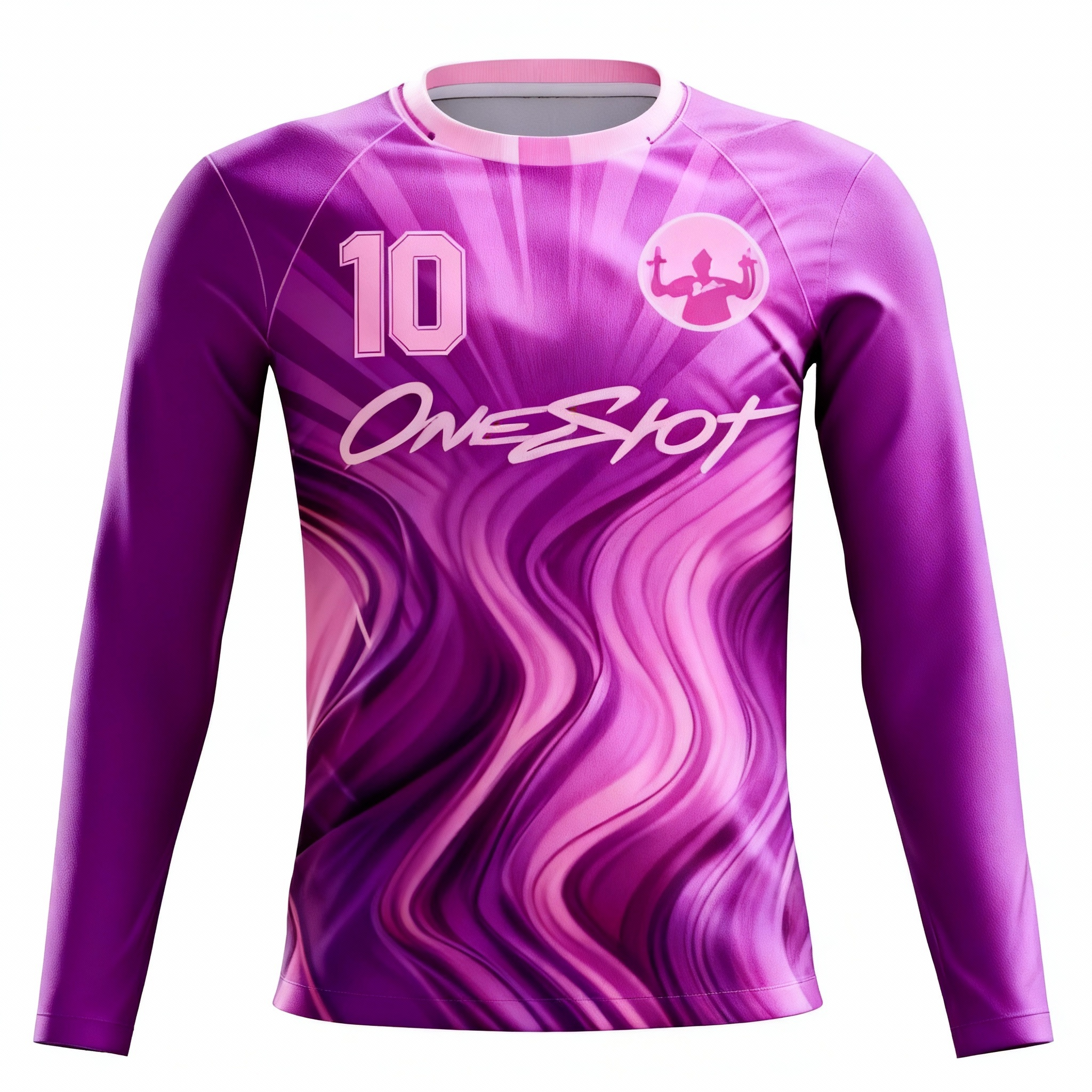 Youth Long Sleeve Jersey：Purple Rhyme & Flowing Shadow
