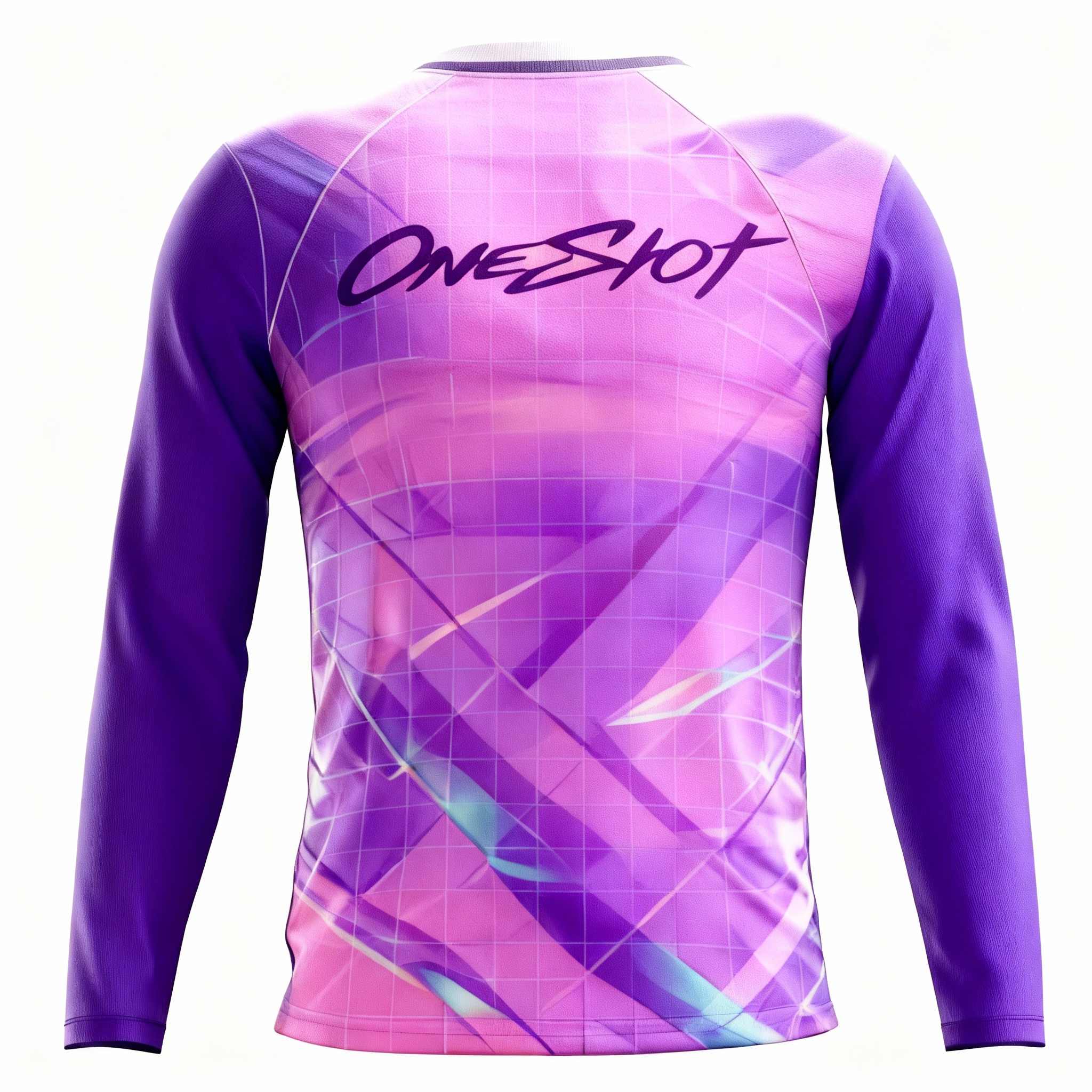 Youth Long Sleeve Jersey：Vaporwave Aesthetics