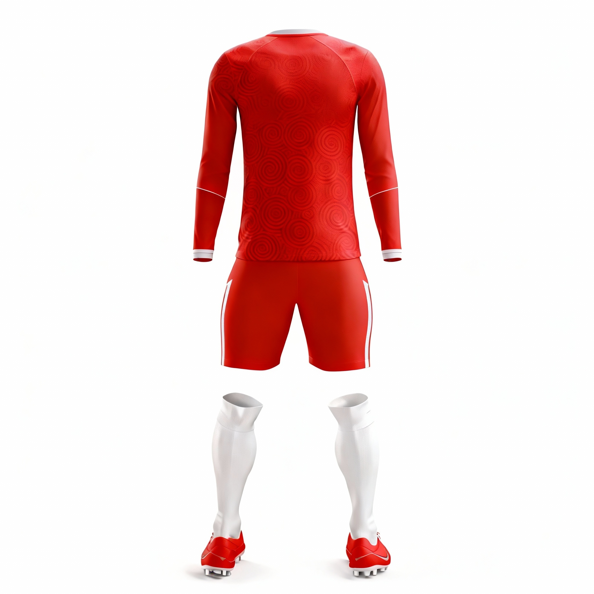 Youth Long Sleeve Jersey：red