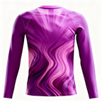 Youth Long Sleeve Jersey：Purple Rhyme & Flowing Shadow