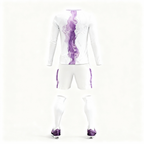 Youth Long Sleeve Jersey：Violet Swirl