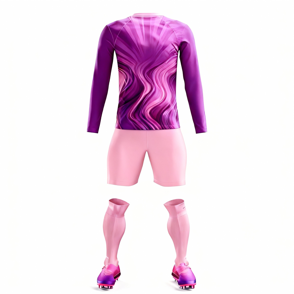 Youth Long Sleeve Jersey：Purple Rhyme & Flowing Shadow