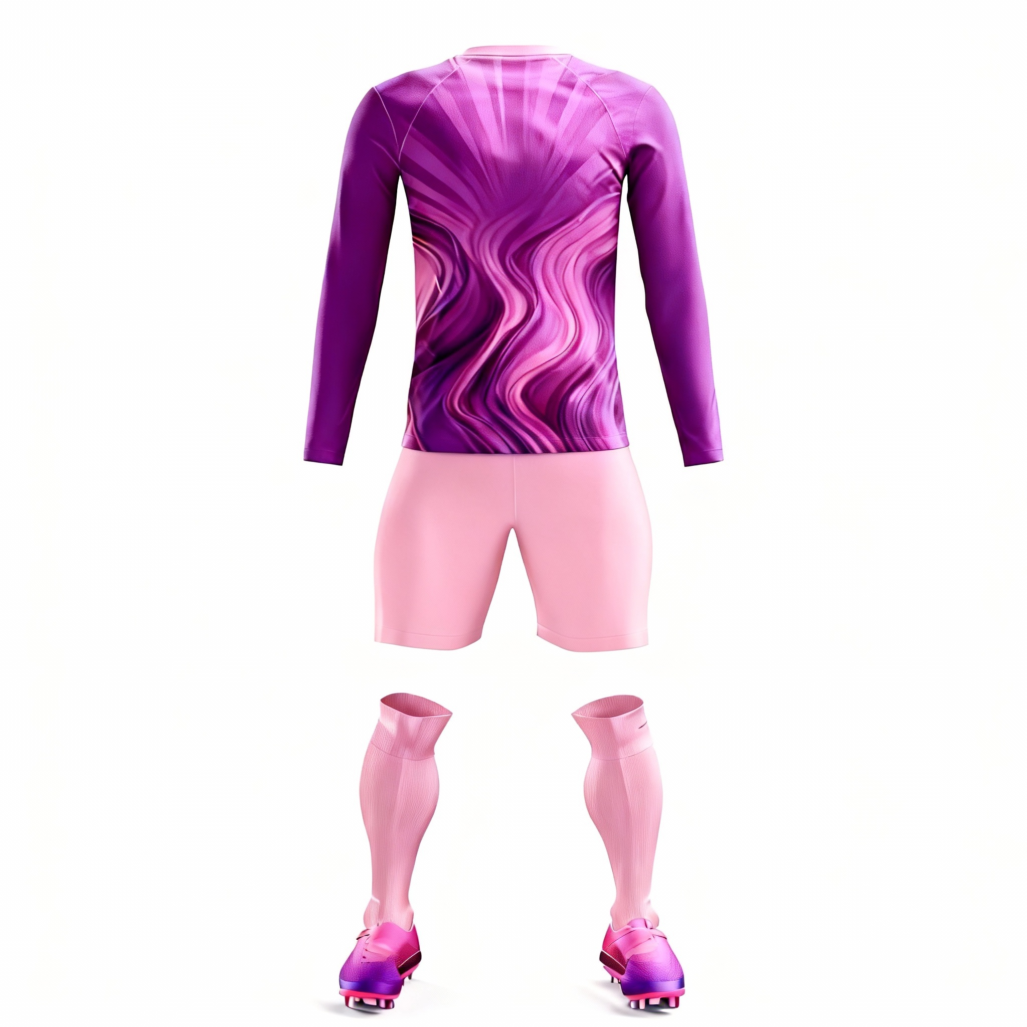 Youth Long Sleeve Jersey：Purple Rhyme & Flowing Shadow