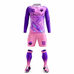 Youth Long Sleeve Jersey：Vaporwave Aesthetics